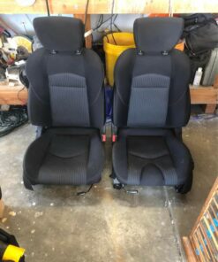 370z OEM black clothed seats