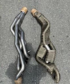 American Racing Headers 1-7/8-Inch Long Tube Headers with Catted X-Pipe