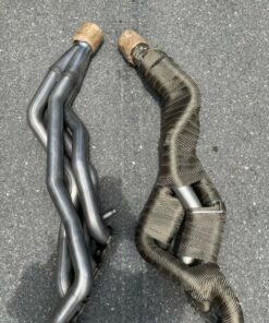 American Racing Headers 1-7/8-Inch Long Tube Headers with Catted X-Pipe