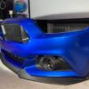 mustang front bumper blue