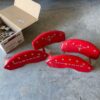 Red Ford Mustang Brake Caliper Covers