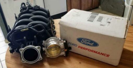 GT350 Intake manifold with ford performance 87mm Throttle Body