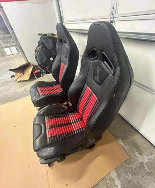 2012 Mustang Shelby GT500 Red Stripe Recaro Seats