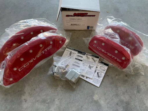 red MGP caliper covers