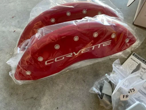 red MGP caliper covers